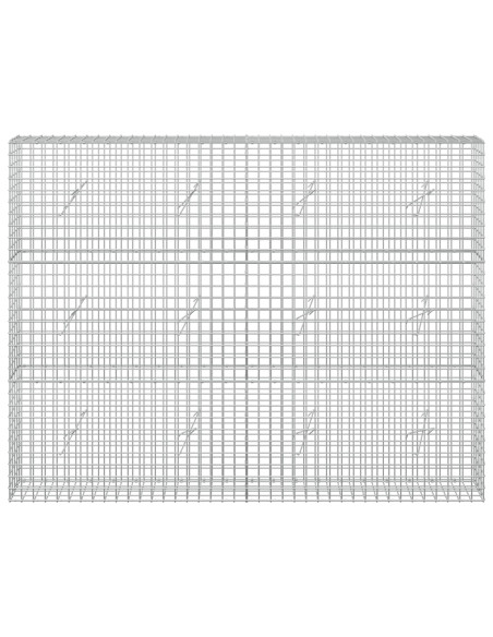 Gabion con Filo da 3,5 mm e Maglia da 5x5 cm 200x20x150 cm