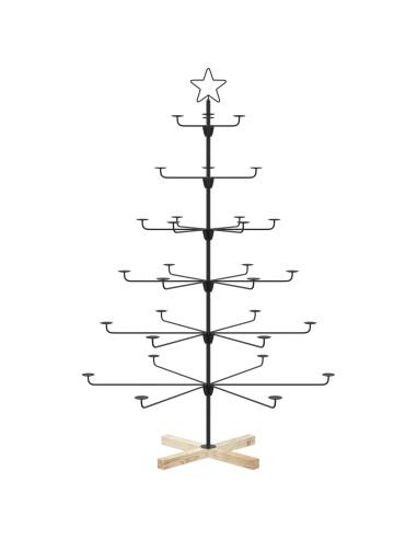 Albero di Natale in Metallo con Supporto KUOPIO 150 cm