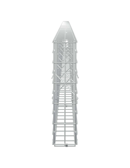 Gabione con Filo da 3,5 mm e Rete da 5x10 cm 700x10x50 cm