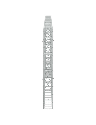 Gabione con Filo da 3,5 mm e Rete da 5x10 cm 350x10x100 cm