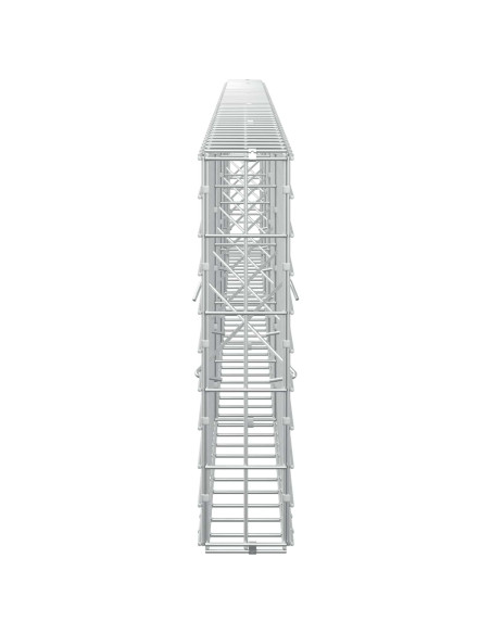 Gabione con Filo da 3,5 mm e Rete da 5x10 cm 450x10x50 cm