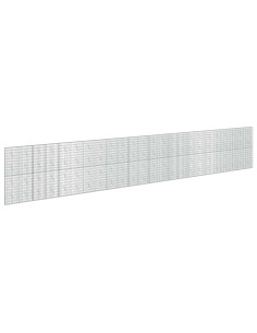 Gabione con Filo da 3,5 mm e Rete da 5x10 cm 1200x10x200 cm 2