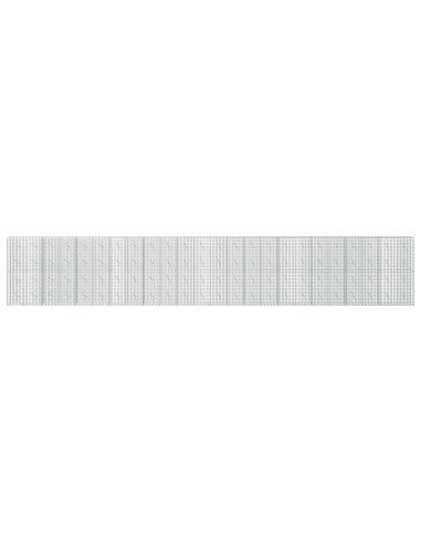 Gabione con Filo da 3,5 mm e Rete da 5x10 cm 1200x10x200 cm