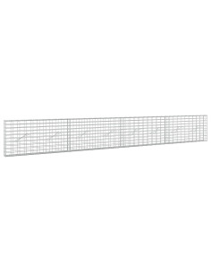 Gabione con Filo da 3,5 mm e Rete da 5x10 cm 400x10x50 cm 2