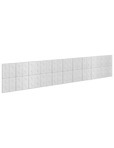 Gabione con Filo da 3,5 mm e Rete da 5x10 cm 1050x10x200 cm