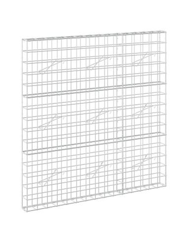 Gabione con Filo da 3,5 mm e Rete da 10x10 cm 150x10x150 cm