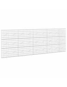 Gabione con Filo da 3,5 mm e Rete da 10x10 cm 450x10x150 cm 2