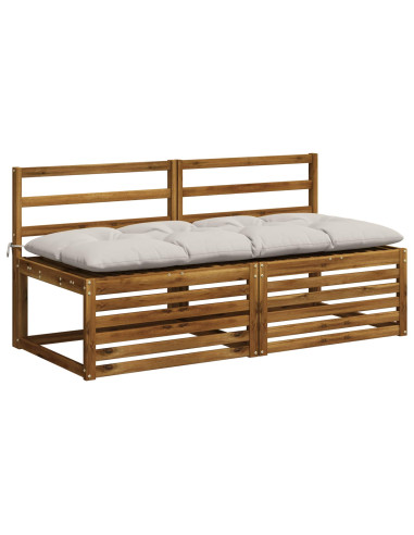 Cuscino per panchina VIANEN 100% Poliestere Bianco