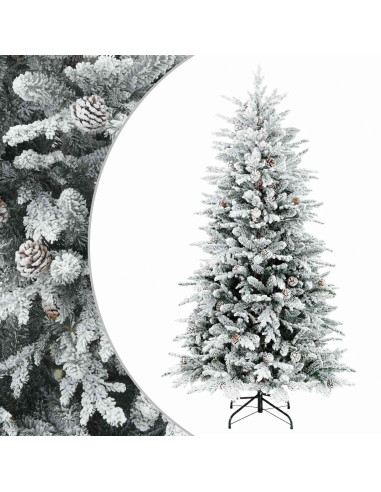 Albero di Natale Artificiale con Rami Pieghevoli 210 cm