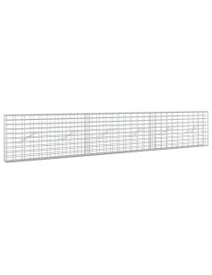 Gabione con Filo da 3,5 mm e Rete da 5x10 cm 300x10x50 cm 2