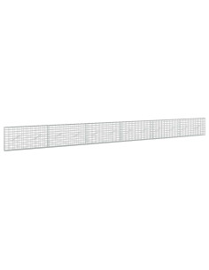 Gabione con Filo da 3,5 mm e Rete da 5x10 cm 600x10x50 cm 2