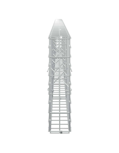 Gabione con Filo da 3,5 mm e Rete da 5x10 cm 600x10x50 cm