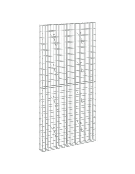 Gabione con Filo da 3,5 mm e Rete da 5x10 cm 100x10x200 cm