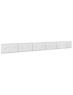 Gabione con Filo da 3,5 mm e Rete da 5x10 cm 550x10x50 cm 2