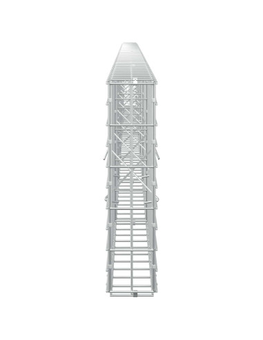 Gabione con Filo da 3,5 mm e Rete da 5x10 cm 650x10x50 cm