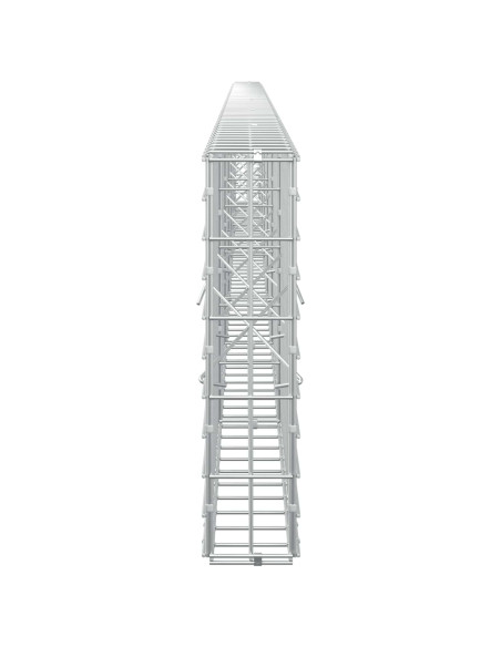 Gabione con Filo da 3,5 mm e Rete da 5x10 cm 650x10x50 cm