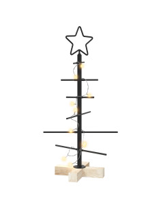 Albero di Natale in metallo con supporto KUOPIO 60 cm 2