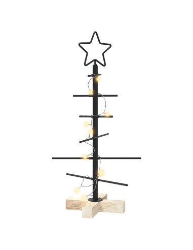 Albero di Natale in metallo con supporto KUOPIO 60 cm