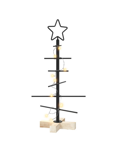 Albero di Natale in metallo con supporto KUOPIO 60 cm