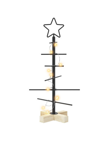 Albero di Natale in metallo con supporto KUOPIO 60 cm