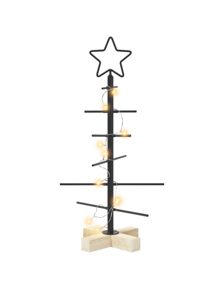 Albero di Natale in metallo con supporto KUOPIO 60 cm
