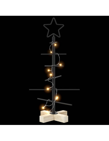 Albero di Natale in metallo con supporto KUOPIO 60 cm