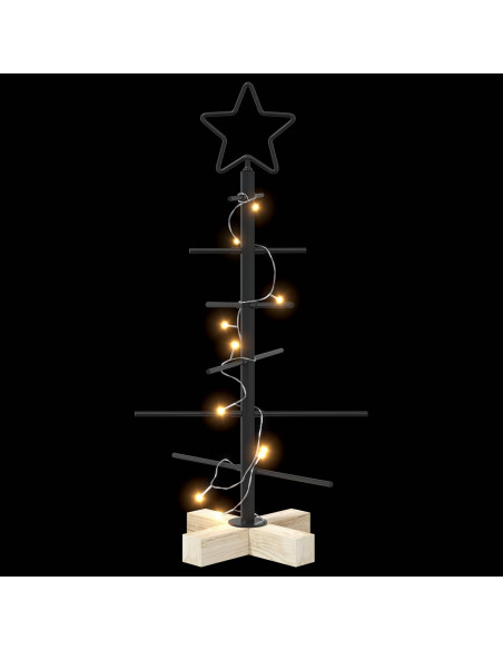 Albero di Natale in metallo con supporto KUOPIO 60 cm