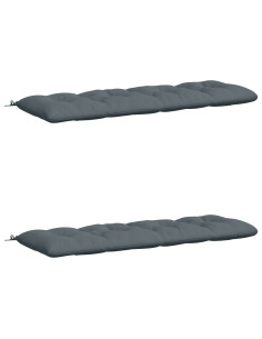 Cuscini per Panchina VIANEN 2 pz 100% Poliestere Blu 2