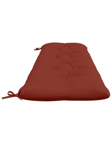 Cuscini per Panchina VIANEN 2 pz 100% Poliestere Rosso