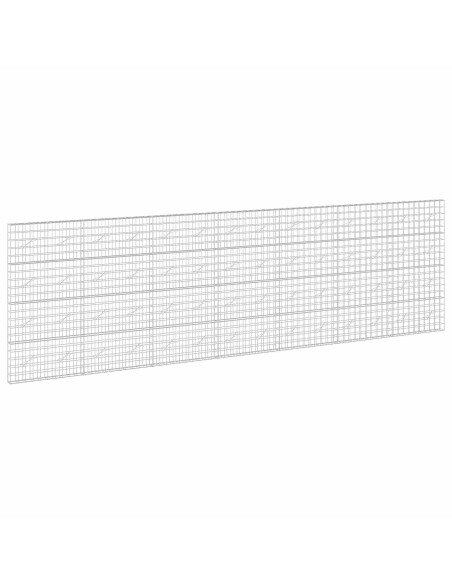 Gabione con Filo da 3,5 mm e Rete da 10x10 cm 700x10x200 cm
