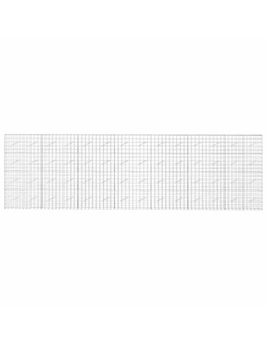 Gabione con Filo da 3,5 mm e Rete da 10x10 cm 700x10x200 cm