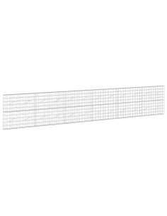 Gabione con Filo da 3,5 mm e Rete da 10x10 cm 600x10x100 cm 2