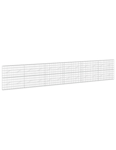 Gabione con Filo da 3,5 mm e Rete da 10x10 cm 600x10x100 cm