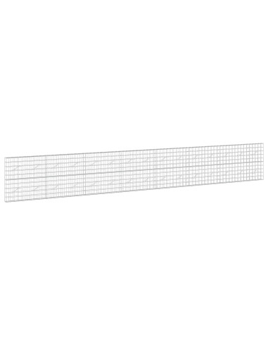 Gabione con Filo da 3,5 mm e Rete da 10x10 cm 750x10x100 cm