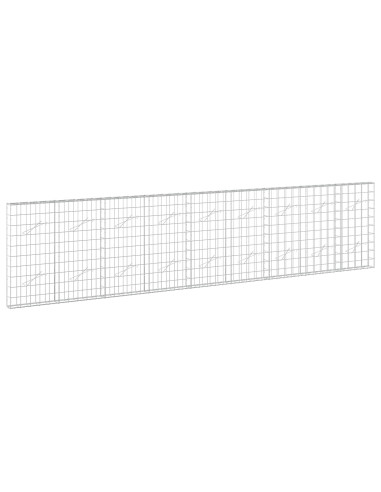 Gabione con Filo da 3,5 mm e Rete da 10x10 cm 450x10x100 cm
