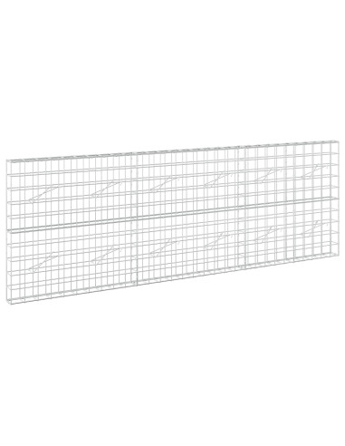 Gabione con Filo da 3,5 mm e Rete da 10x10 cm 300x10x100 cm