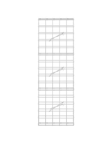 Gabione con Filo da 3,5 mm e Rete da 10x10 cm 50x10x150 cm