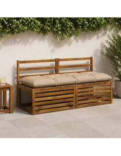 Cuscino per panchina VIANEN 100% Poliestere Sabbia