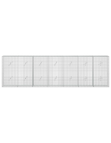 Gabion con Filo da 3,5 mm e Maglia da 5x5 cm 350x20x100 cm
