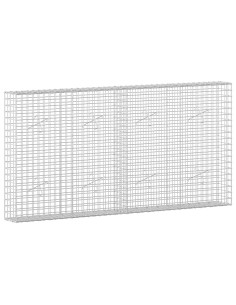 Gabion con Filo da 3,5 mm e Maglia da 5x5 cm 200x20x100 cm 2