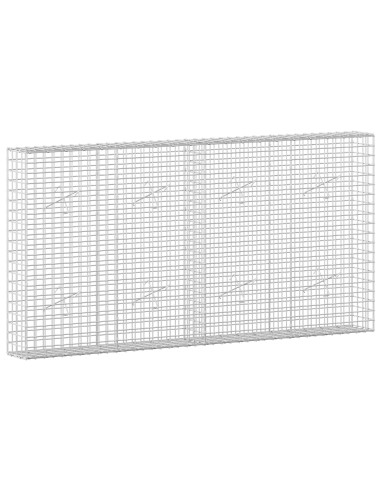 Gabion con Filo da 3,5 mm e Maglia da 5x5 cm 200x20x100 cm