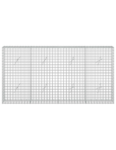 Gabion con Filo da 3,5 mm e Maglia da 5x5 cm 200x20x100 cm