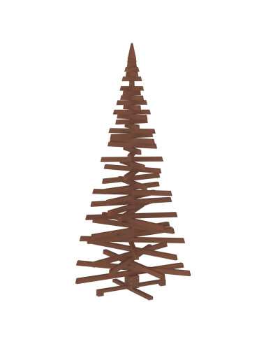 Albero di Natale in legno KOTKA 210 cm Legno Massello di Pino