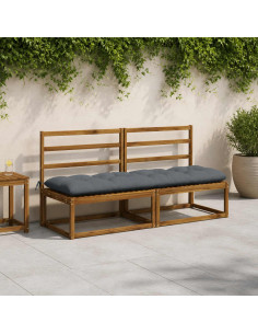 Cuscino per panchina VIANEN 100% Poliestere Blu