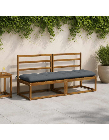 Cuscino per panchina VIANEN 100% Poliestere Blu