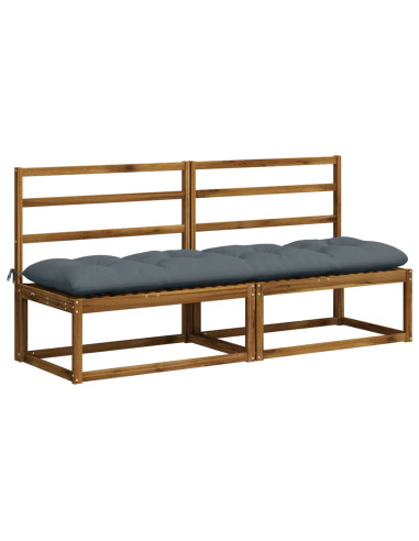 Cuscino per panchina VIANEN 100% Poliestere Blu