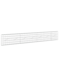 Gabione con Filo da 3,5 mm e Rete da 10x10 cm 350x10x50 cm 2
