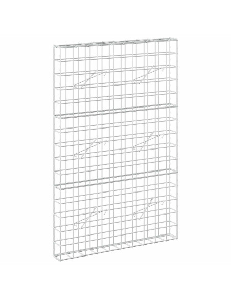 Gabione con Filo da 3,5 mm e Rete da 10x10 cm 100x10x150 cm