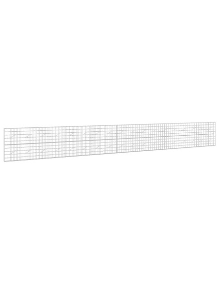 Gabione con Filo da 3,5 mm e Rete da 10x10 cm 900x10x100 cm