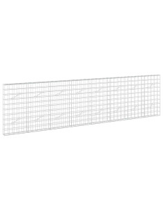 Gabione con Filo da 3,5 mm e Rete da 10x10 cm 400x10x100 cm 2